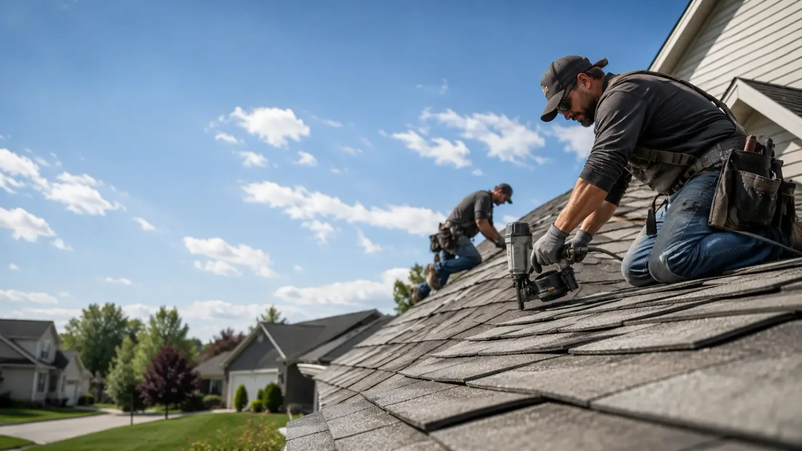 Storm Damage Roof Repair in Saunemin, IL near me